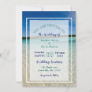 Search for ocean water wedding invitations Beach
