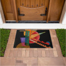 Search for abstract doormats Colorful