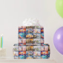 Search for landmark wrapping paper Vacation