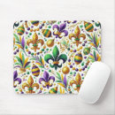 Search for fleur de lis mousepads Green