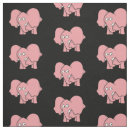 Search for elephant pattern fabric Pink