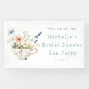 Search for tea welcome party signs Blue