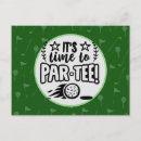 Search for green party postcards Golfer
