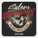 Search for vintage witch stickers Wiccan