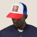 Search for elegant blue pattern hats Retro