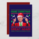 Search for make great again christmas cards Donald