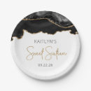 Search for black and gold paper plates Sweet 16