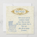 Search for vintage pram baby shower invitations Antique