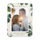 Search for leaf save the date magnets Watercolor