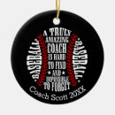 Search for baseball coach christmas tree decorations Thank you coach
