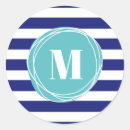 Search for aqua monogram stickers Modern