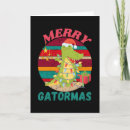 Search for gator christmas cards Merry