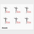Search for john 3 16 scripture stickers Christianity