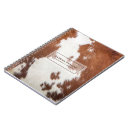 Search for animal print notebooks Cowhide