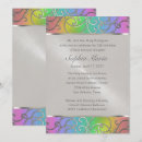 Search for rainbow quinceanera invitations Mis quince anos