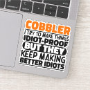 Search for shoe print stickers Cobbler