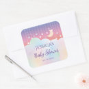 Search for stars and moon stickers Gender neutral