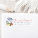 Search for beach umbrella return address labels Summer