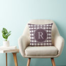 Search for purple gingham cushions Modern