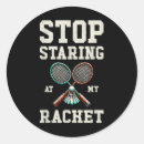 Search for funny tennis stickers Birthday