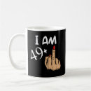 Search for turning forty mugs Over the hill