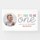 Search for 1st birthday banners Minimalist