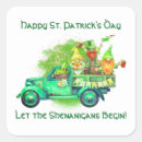 Search for funny st patricks day stickers Shenanigans