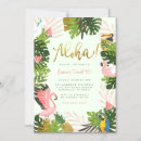 Search for tropical birthday invitations Flamingo