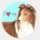 Search for sheltie dog stickers Miniature collie
