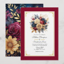 Search for burgundy and navy blue invitations Gold