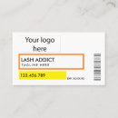 Search for bottle business cards Makeup artist