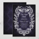 Search for halloween rehearsal dinner invitations Dark dramatic moody