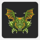 Search for green dragons stickers Fire