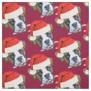 Search for dog christmas fabric Animal