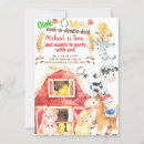 Search for rooster chicken birthday invitations Farm animals