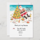 Search for summer christmas invitations Santa