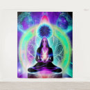 Search for abstract yoga art Vintage