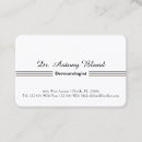 Search for dermatologist business cards Simple