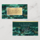 Search for emerald green business cards Luxury