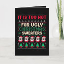 Search for ugly christmas cards Santa
