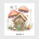 Search for fairy house stickers Enchanted forest