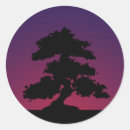 Search for tree silhouette stickers Purple