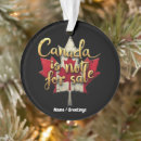 Search for canadian flag christmas tree decorations 51st state