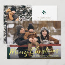 Search for gold script christmas cards Typography