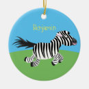 Search for african safari christmas tree decorations Zebra