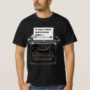 Search for typewriters tshirts Journalist