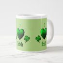 Search for st pats day mugs Four leaf clover