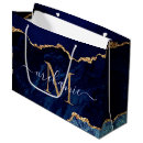 Search for navy and gold gift bags Marble
