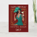 Search for art deco lady cards 1920s