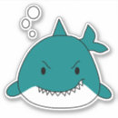 Search for shark teeth stickers Fish